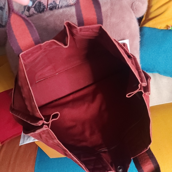 FLASH YARD SALE Hermes Shopper Tote Red - Picture 6 of 13